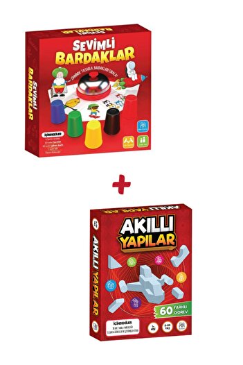 Tes Yayıncılık Cute Cups / Smart Structures Set of 2