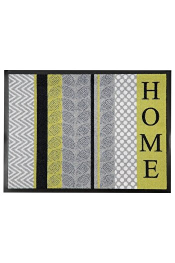 Herbert Weber Graphic Home Washable Interior and Exterior House Door Mat 60x80 Dehumidifying Shoe Mat