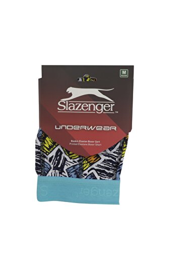 Slazenger Heel Men's Boxer Underwear Orange / Blue