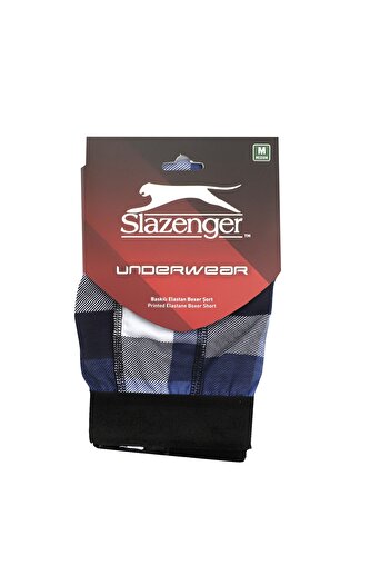 Slazenger Heel Men's Boxer Underwear Navy Blue / Blue