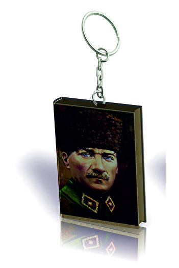 Tiydem Book Keychain / Kraft Wooden Keychain / Nostalgic Keychain