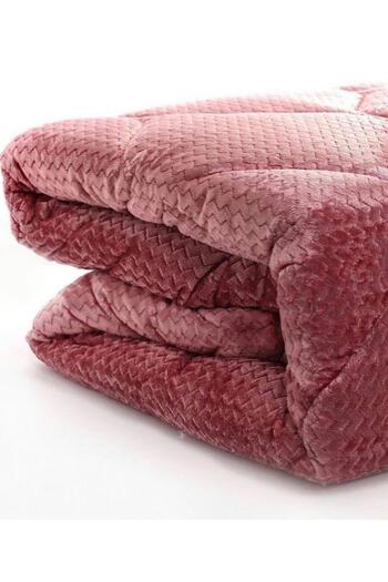Merinos Microfiber Single Quilt (Erguvan)