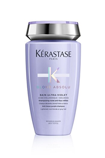 Kerastase Ultra-Violet Blond Absolu Bain - Unwanted Orange Reflection Neutralized Shampoo 250 ml