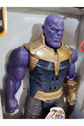 AVENGERS Thanos Action Figure Toy Lighted Talking 28.5 Cm Thanos