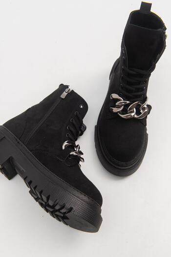 Luvi Γυναικείες μπότες Hope Black Suede