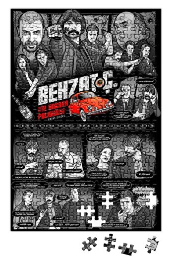 Baskı Dükkanı Behzat Ç Puzzle 240 Piece Jigsaw