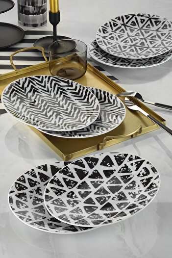 Kütahya Porselen Zeugma 6 Piece Cake Set - 885331