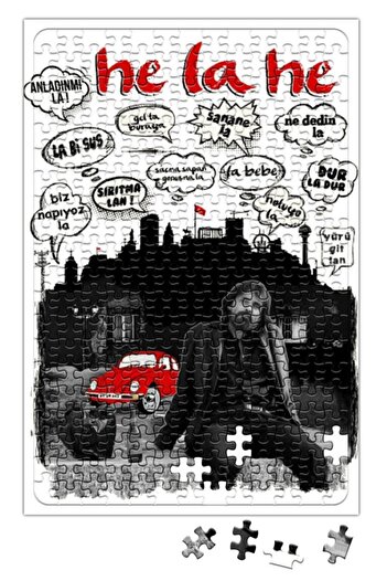 Baskı Dükkanı Behzat Ç Did You Understand La Puzzle 240 Piece Jigsaw Puzzle