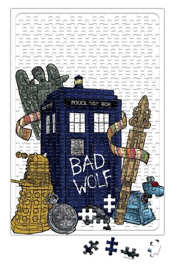Baskı Dükkanı Doctor Who Tardis Puzzle 240 Piece Jigsaw