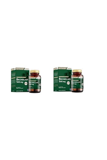 Nutraxin 60 Tablets*2 Bromelain -ProteinDigestion Enzyme