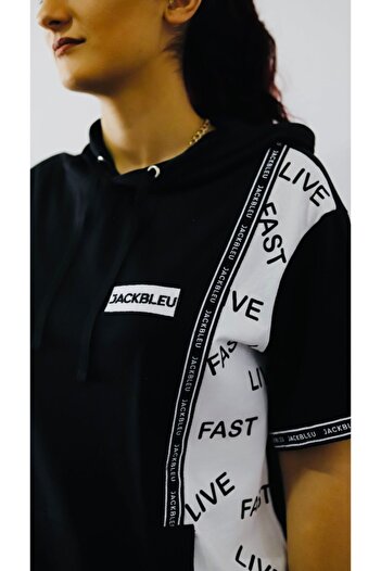 meditroia Μπλουζάκι Jack Bleu White X Oversize Unisex 100% βαμβάκι