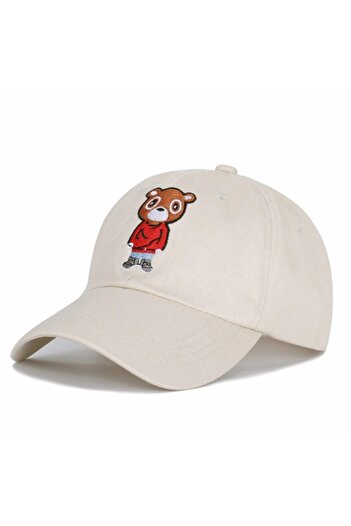 ŞapkaMania Ye Bear Embroidered Cap