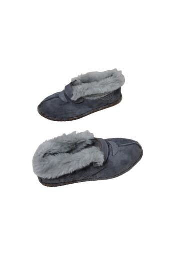 KAPAR Παντόφλες με Velcro, χειμερινές μπότες για χρήση στο σπίτι, εσωτερικά και εξωτερικά
