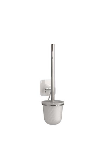Teknotel Adhesive Stainless Toilet Brush Chrome St195