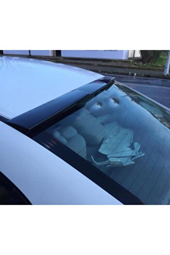 OLED GARAJ Honda Civic İçin Uyumlu FB7 Cam Üstü Spoiler Yay Yarasa Model Piano Black