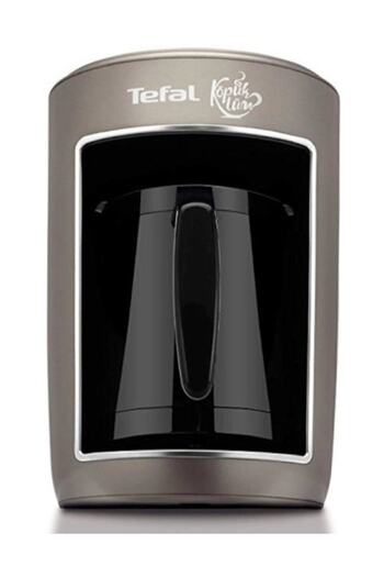 TEFAL Köpüküm 4 Cup Capacity 735 Watt Turkish Coffee Machine - Dark Gray