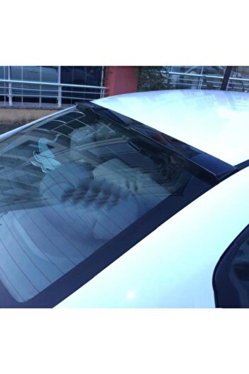 OLED GARAJ Honda Civic İçin Uyumlu FB7 Cam Üstü Spoiler Yay Yarasa Model Piano Black
