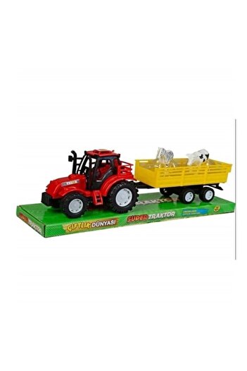 Kayyum Oyuncak Toy Vacuum Suction Egg and Chicken Carrying Tractor