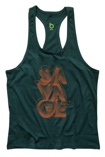 BLUU Savage Fitness Gym Tank Top Sports Tank