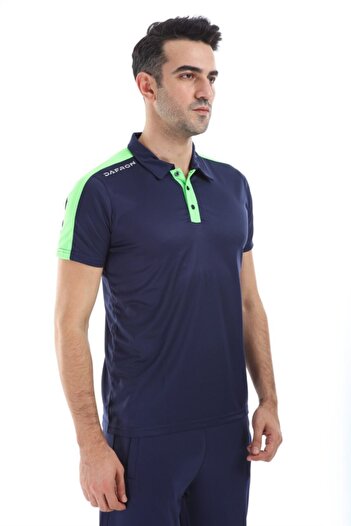 Dafron Erkek Lacivert Star Kamp Polo Yaka T-shırt