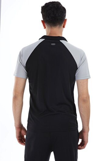 Dafron Unisex Gri Space Kamp Polo Yaka T-shırt