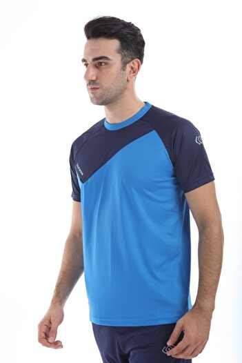 Dafron Unisex Lacivert Space Basic Antrenman T-Shirt