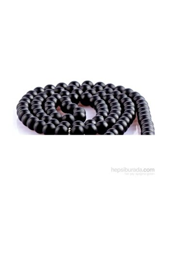 RD EKOAVM Matte Onyx Stone 8 Mm Globe Cut 99 Piece Rosary