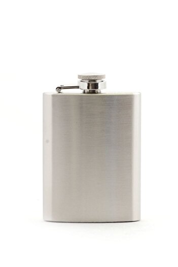 Gezginimport Stainless Steel Flask - 4 oz Whiskey Alcohol Liquor