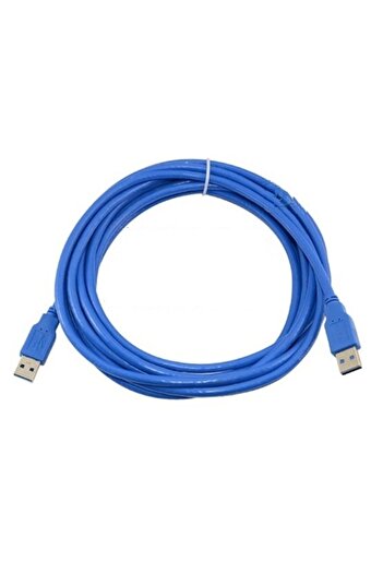 Alfais 4919 Usb 3.0 1.5 Metre Erkek Erkek Ara Bağlantı Kablosu Uzatma Ekleme