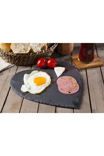 Taşev Mia Stone Service 25 Cm Heart Shaped Set of 2