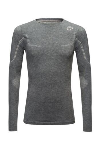Panthzer Diran Primaloft Men's Top Underwear Black/Grey