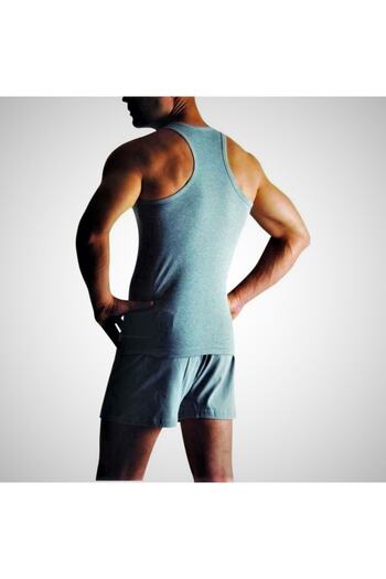 Yıldız Çamaşır Yıldız 377 Formen Gray Lycra Rambo Undershirt