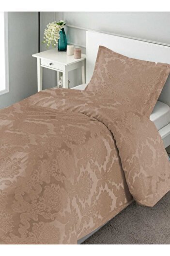 Çeyiz Bahçesi Adella Single Bedspread Cappuccino