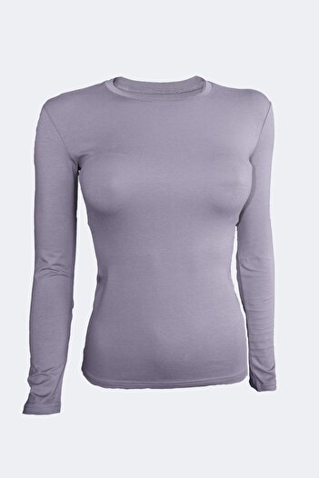 Malabadi Women's Mink Round Neck Long Sleeve Modal Body 182