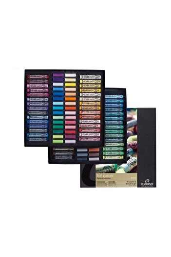 Talens Rembrandt Soft Crayon 120 Packs (60 Full Size + 60 Half Size) 3366