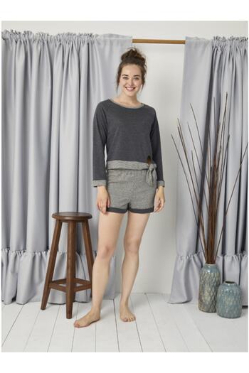 İPEKTENİM TEKSTİL Matching Shorts Set