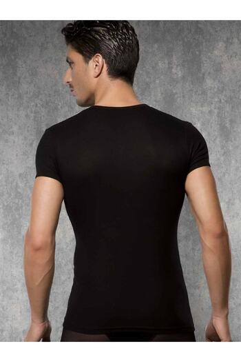 Doreanse Men's Micro Modal Camisole Round Collar Short Sleeve T Shirt 2545