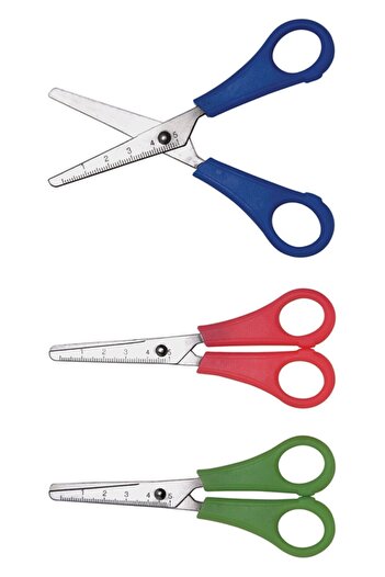 Puti 3 Pieces of School Scissors with Ruler with Campaign