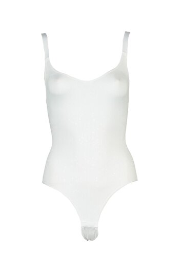 NBB Women's White Seamless Body Corset - 2944