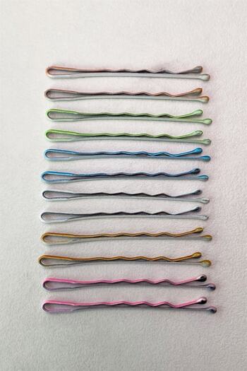 TAKIŞTIR 6 Pairs Mixed Color Wire Buckle Set