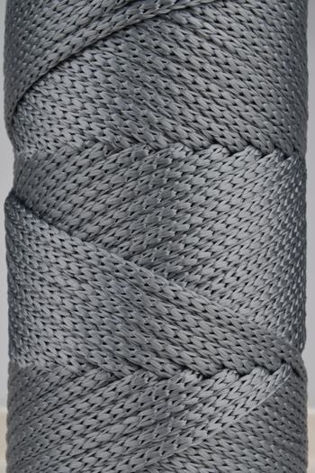 SENSY Premium Polyester Macrame Rope 5 Mm Pp Cord Set of 2 Gray, Jumbo Rope, Macrame, Charger, Bag Rope