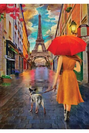 Nova Puzzle Nova 1000 Piece Travel through the Streets of Paris Puzzle