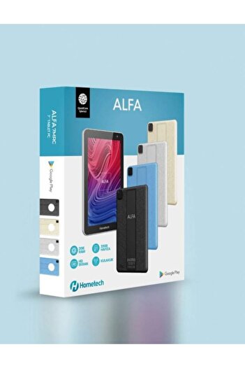 Hometech Alfa 7mrc Mavi Tablet Sıfır Garantili 7'' (inc) 2gb Ram 32gb Hafıza (eba Destekli)