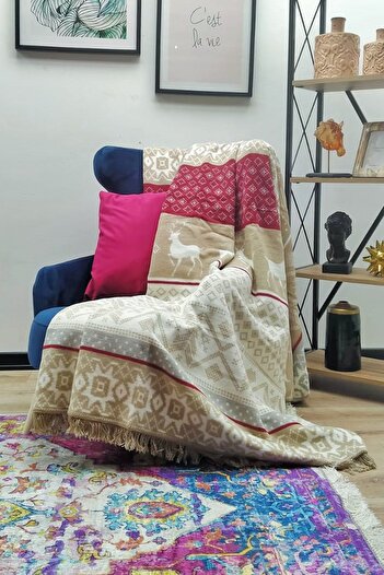 AKSU Bianna Single Cotton Blanket 150x200