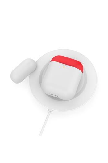 Mcstorey AirPods Case 1-2 Generation Headphone Case Matte Silicone Case Replacement Cover Compatible with Pt-38 with Gift