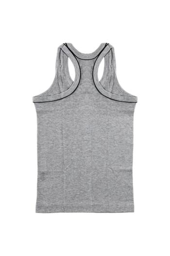 Tutku Boy's Gray 6-Pack Sports Tank Top Elf568G40406Ccm