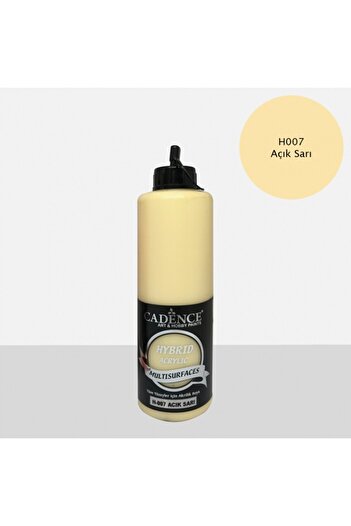 Cadence Açık Sarı Hibrit Multisurface Akrilik Boya 500 Ml H007