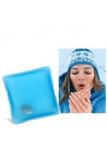 Özasya AVM Black Warmer Hand Body Pocket with Square Gel Pattern