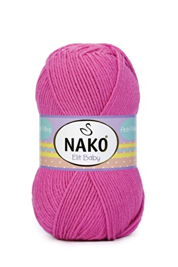 NAKO (5 τεμάχια) Elit Baby 5278 Νήματα πλεξίματος χειρός Γιλέκο Ζακέτα Πλεκτό Νήμα Βρεφική κουβέρτα