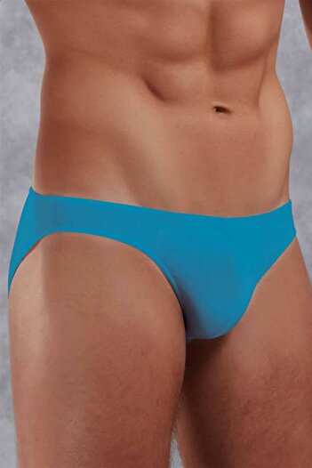 Doreanse 1281 Men's Modal Turquoise Slip with Thin Waist Band
